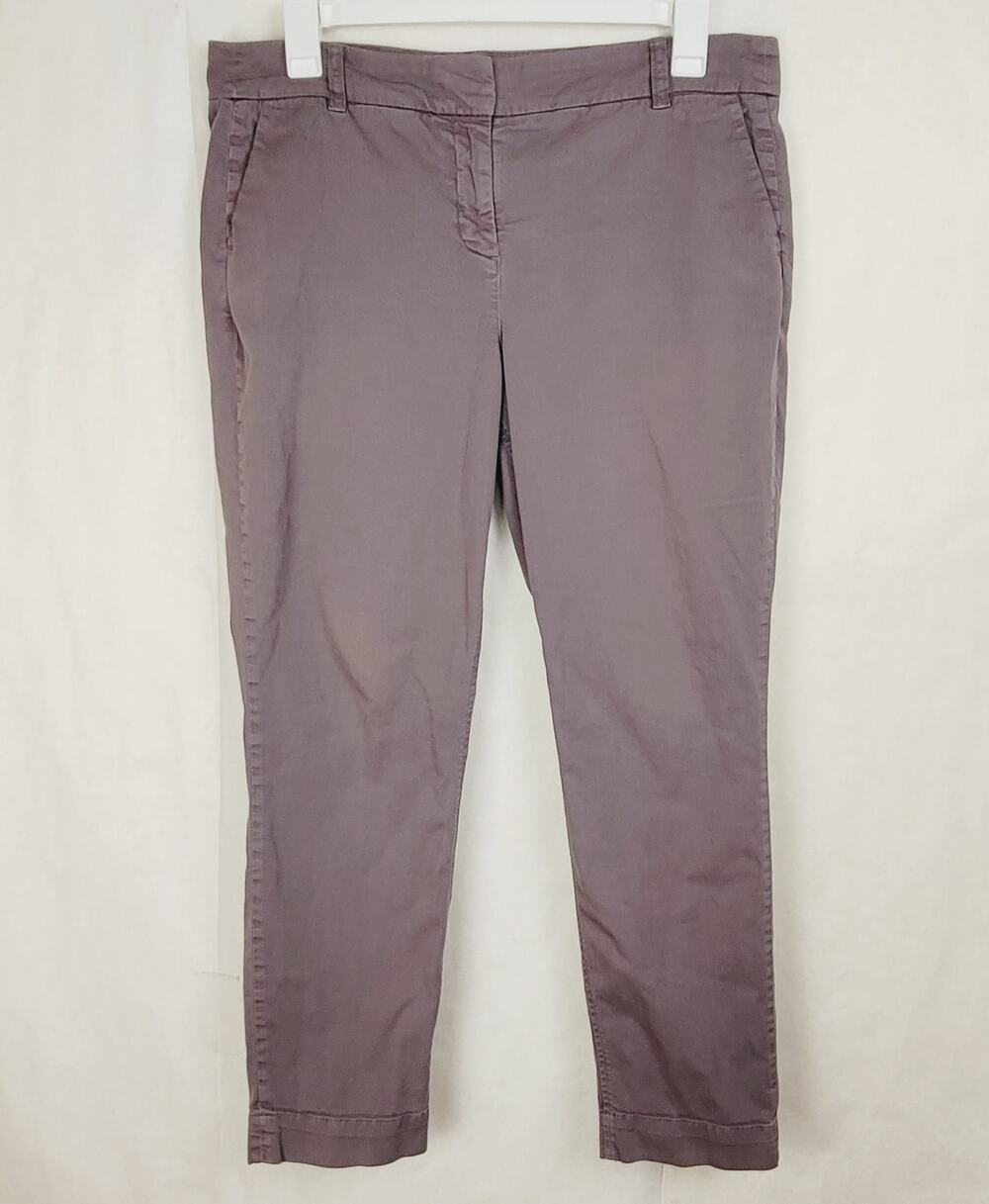 J.Crew Chino grey size 16 Tall womens Preppy Classic Minimal Casual